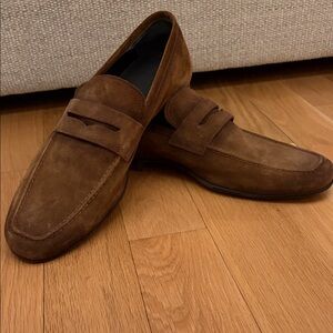 Brown Suede Loafers To Boot New York
